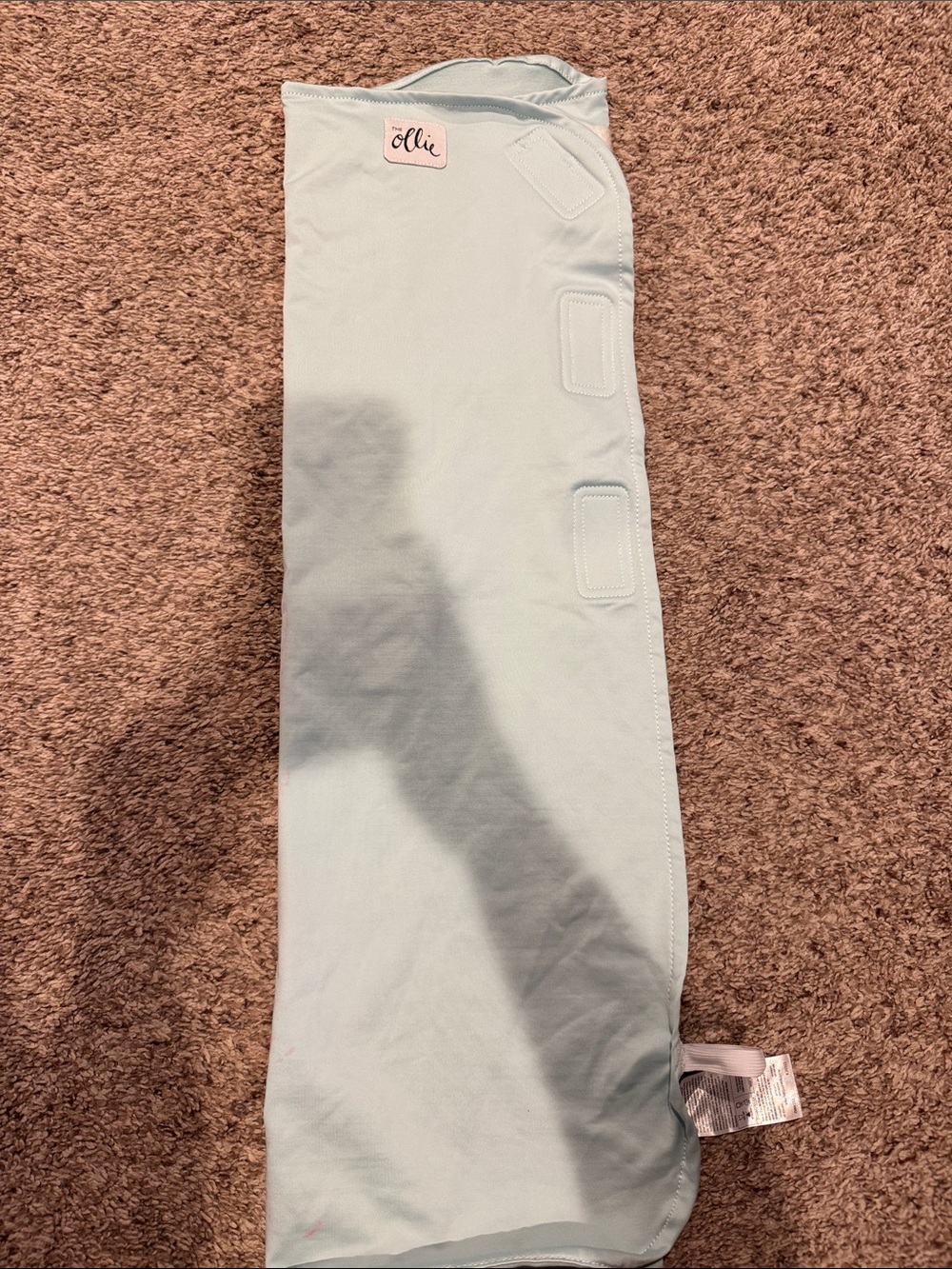 Ollie Kids Light Blue swaddle